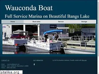 waucondaboat.com