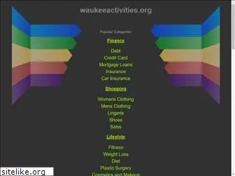 waukeeactivities.org