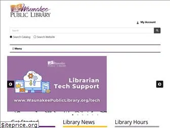 waunakeepubliclibrary.org