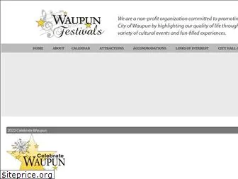 waupunfestivals.com