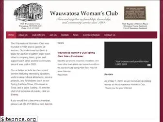 wauwatosawomansclub.com