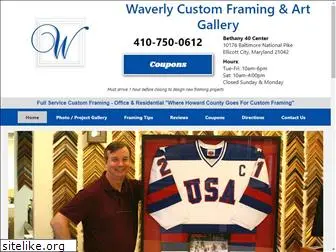 waverlycustomframing.com