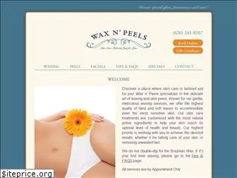 waxnpeels.com