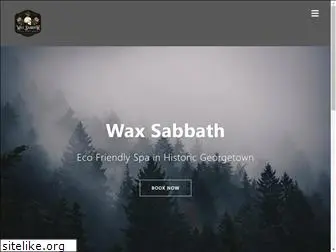 waxsabbathspa.com