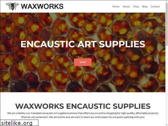 waxworksencaustics.com