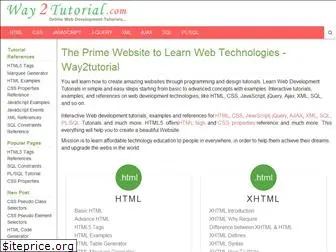 way2tutorial.com