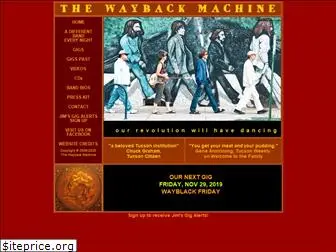 waybackmachineband.com