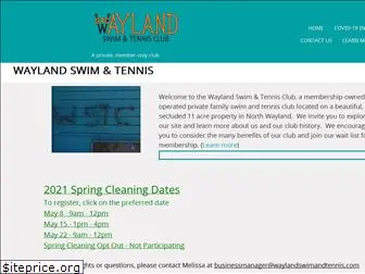 waylandswimandtennis.com