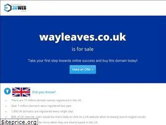 wayleaves.co.uk