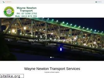 waynenewtontransport.com