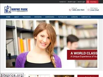 wayneparkuniversity.com