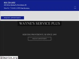 waynesservice.com