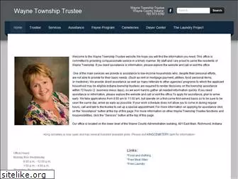 waynetownshiptrustee.com