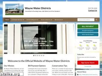 waynewaterdistricts.com