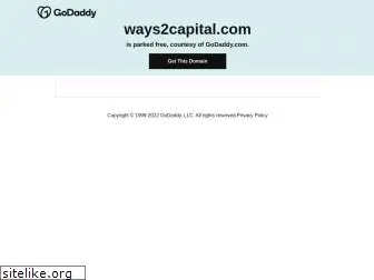 ways2capital.com