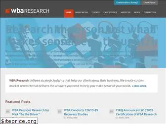 wbaresearch.com