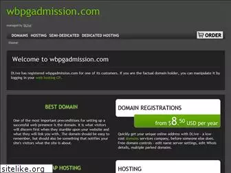 wbpgadmission.com