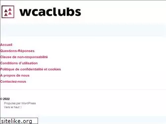 wcaclubs.com