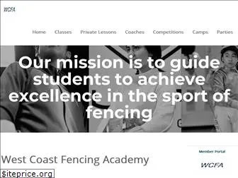 wcfencingacademy.com