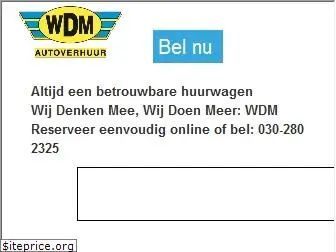 wdm-autoverhuur.nl