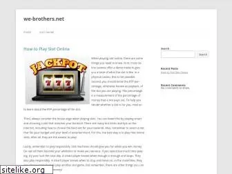 we-brothers.net