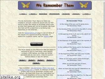 we-remember-them.com