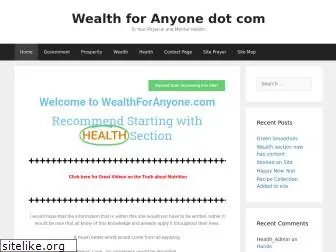 wealthforanyone.com