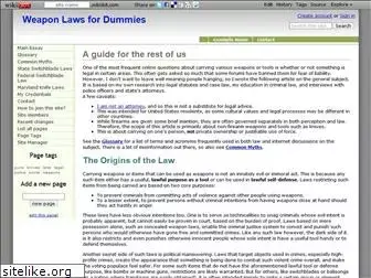 weaponlaws.wikidot.com