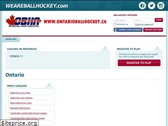 weareballhockey.com