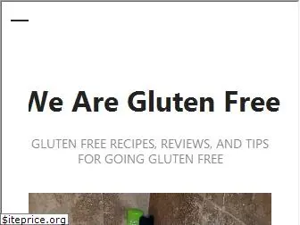 weareglutenfree.com