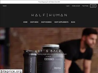 wearehalfhuman.com