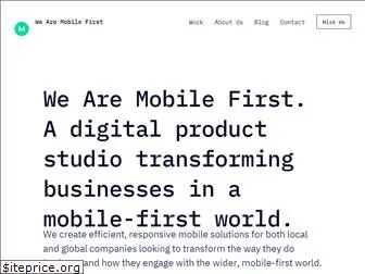 wearemobilefirst.com