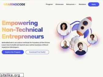 wearenocode.com