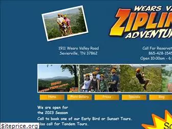 wearsvalleyziplines.com