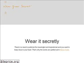 wearyoursecret.com