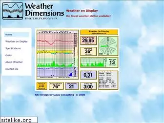 weather-dimensions.com