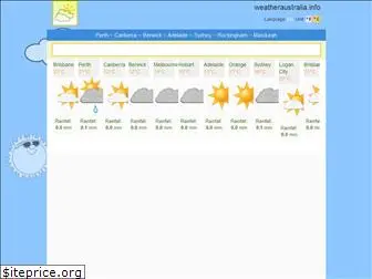 weatheraustralia.info