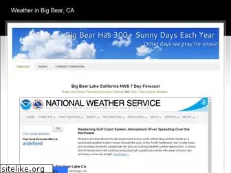 weatherbigbear.com