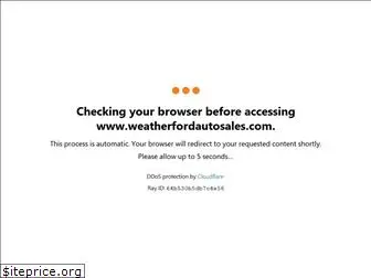 weatherfordautosales.com