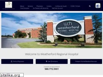 weatherfordhospital.com