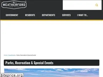 weatherfordparks.com