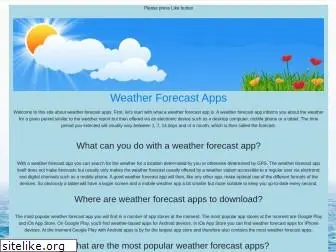 weatherforecastapps.com