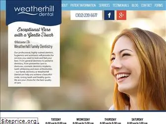 weatherhilldental.com