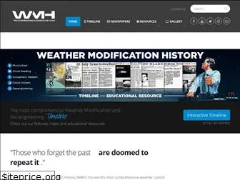 weathermodificationhistory.com