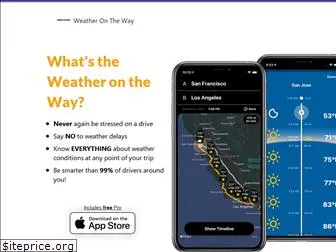 weatherontheway.app