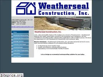 weathersealconstruction.com