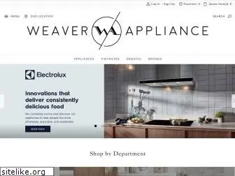 weaverappliance.com