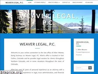 weaverlegal.com