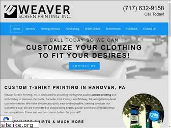 weaverscreenprinting.com