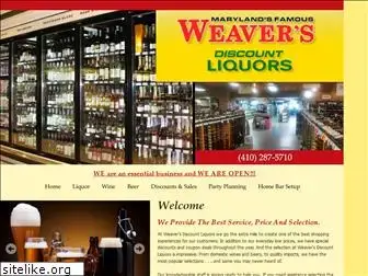 weaversliquors.com
